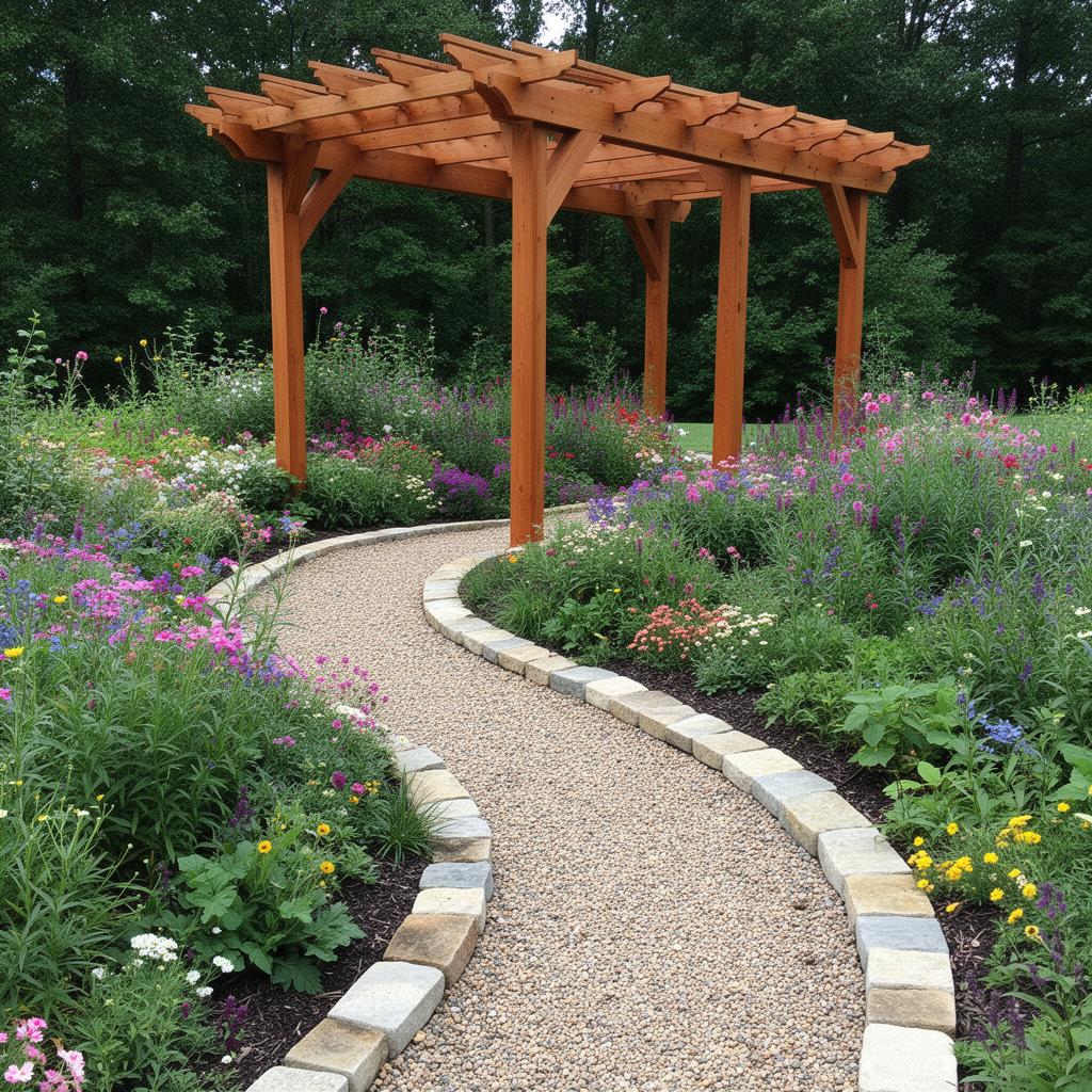Perennial Garden Walkway
